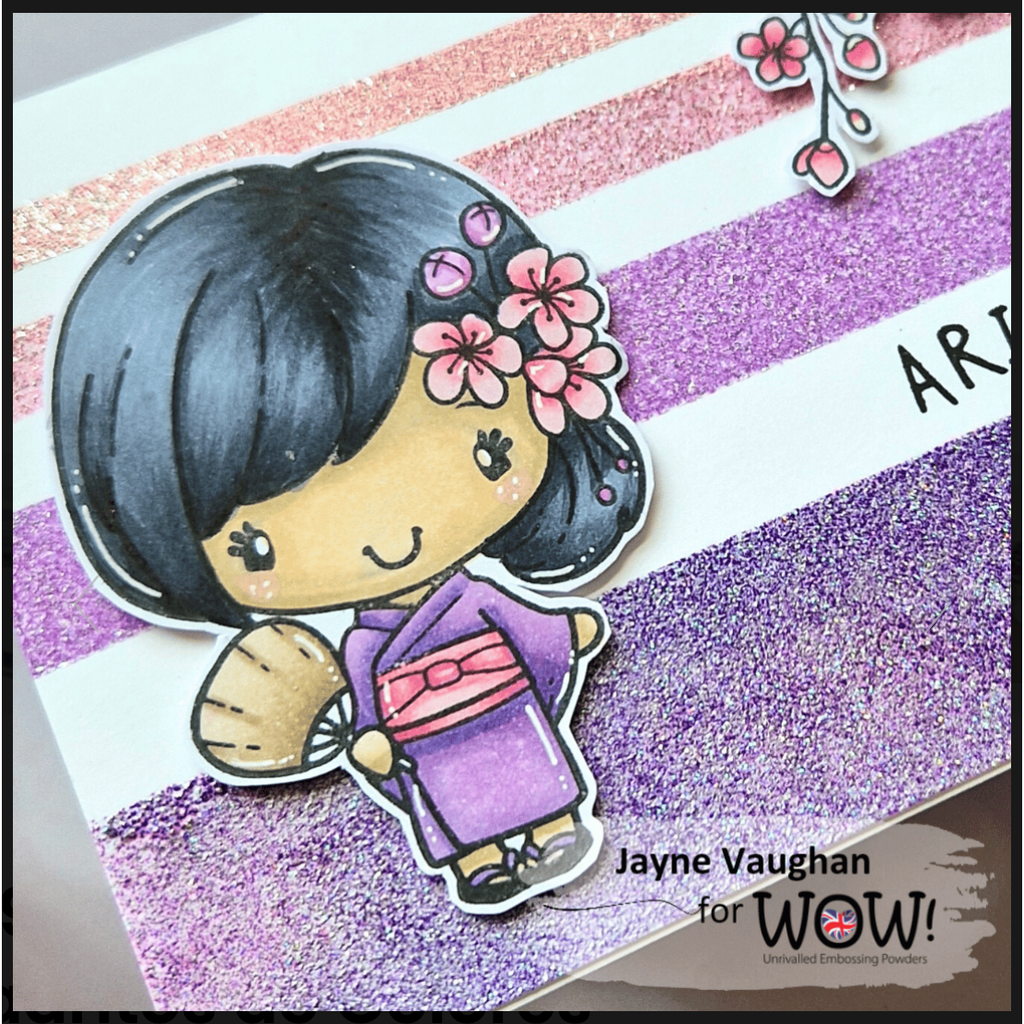 WOW Embossing Glitter The Violetera ws391x girl