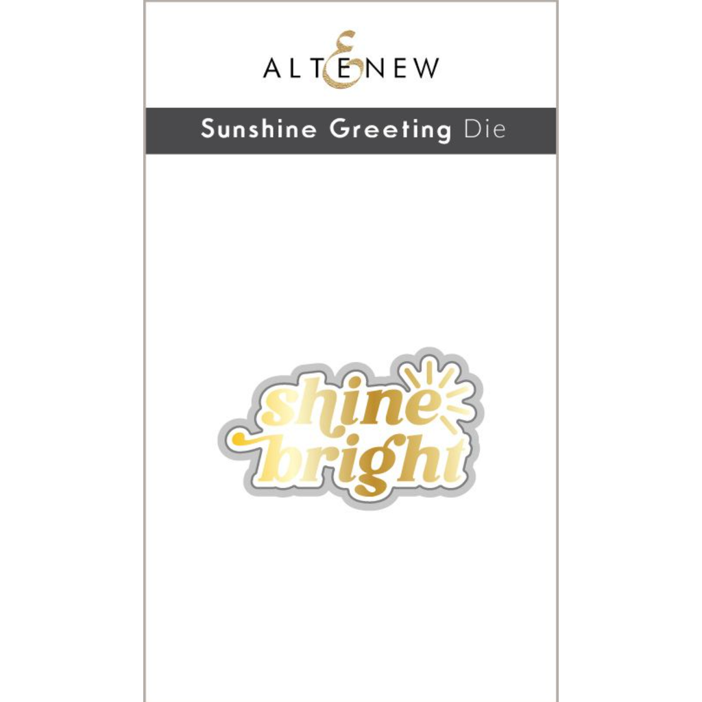 Altenew Sunshine Greetings Dies alt8129