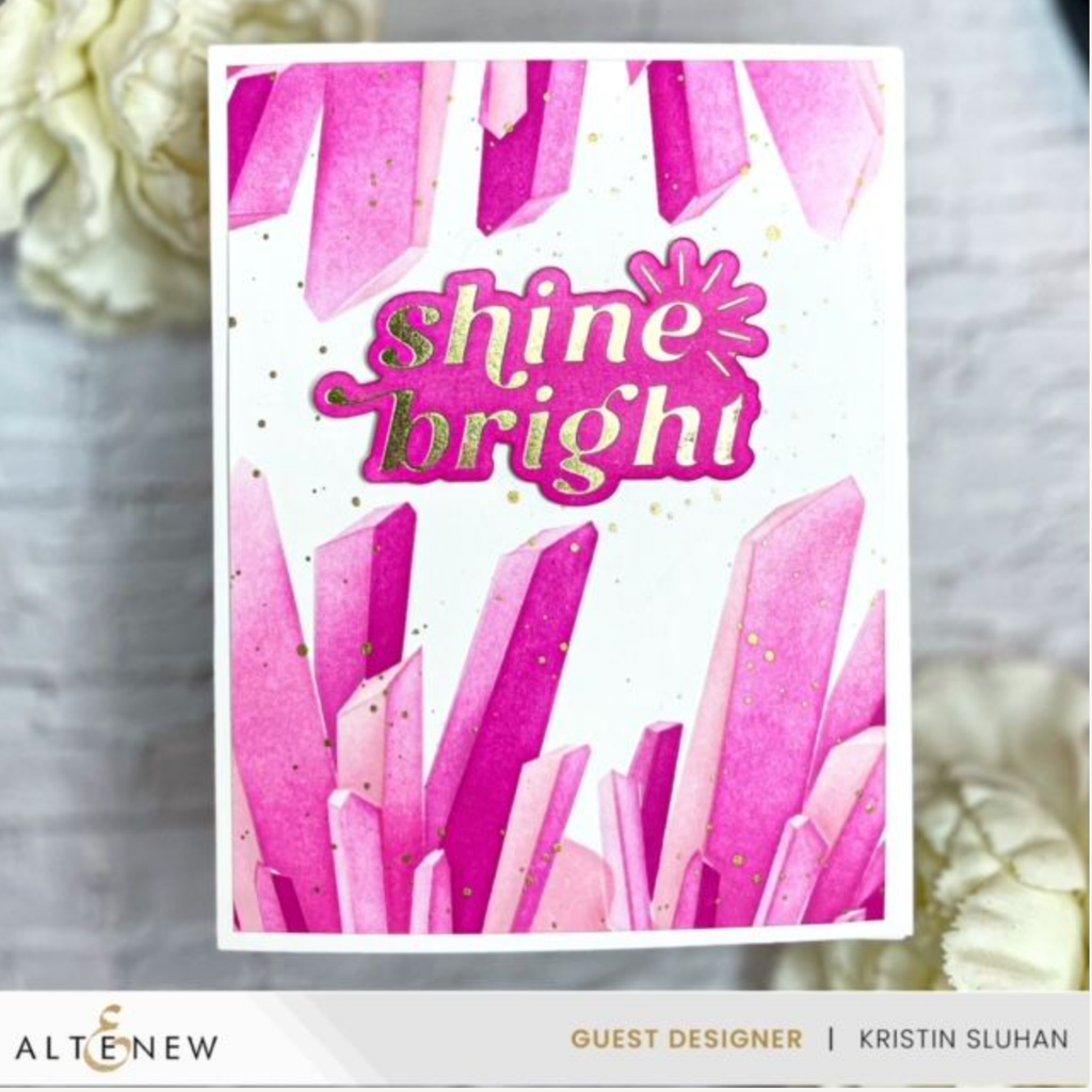 Altenew Sunshine Greetings Dies alt8129 shine bright