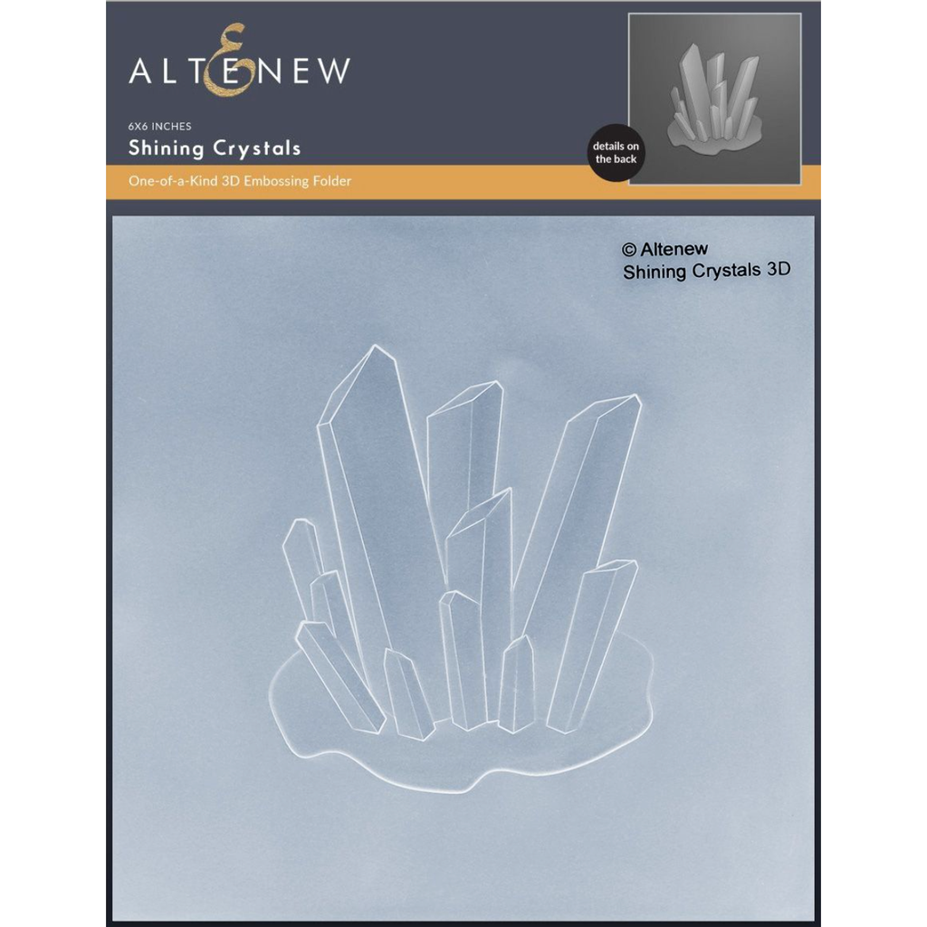 Altenew Shining Crystals 3D Embossing Folder alt8126