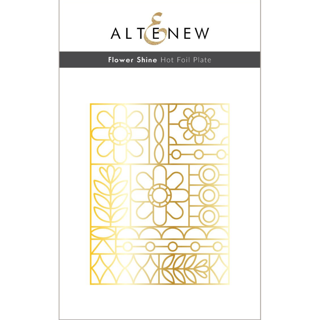 Altenew Flower Shine Hot Foil Plate alt8117