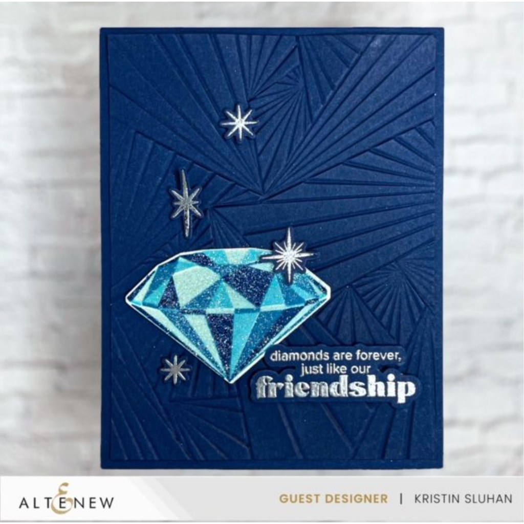 Altenew Inspiring Diamond Sentiments Dies alt8116 friendship