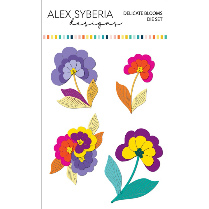 Alex Syberia Designs Delicate Blooms Die Set asd-d-111