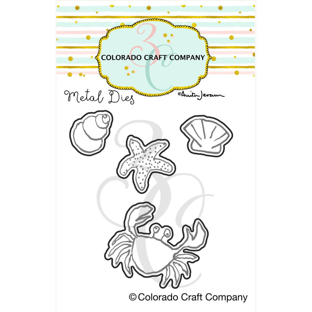 Colorado Craft Company Anita Jeram Crabby Dies aj861-d