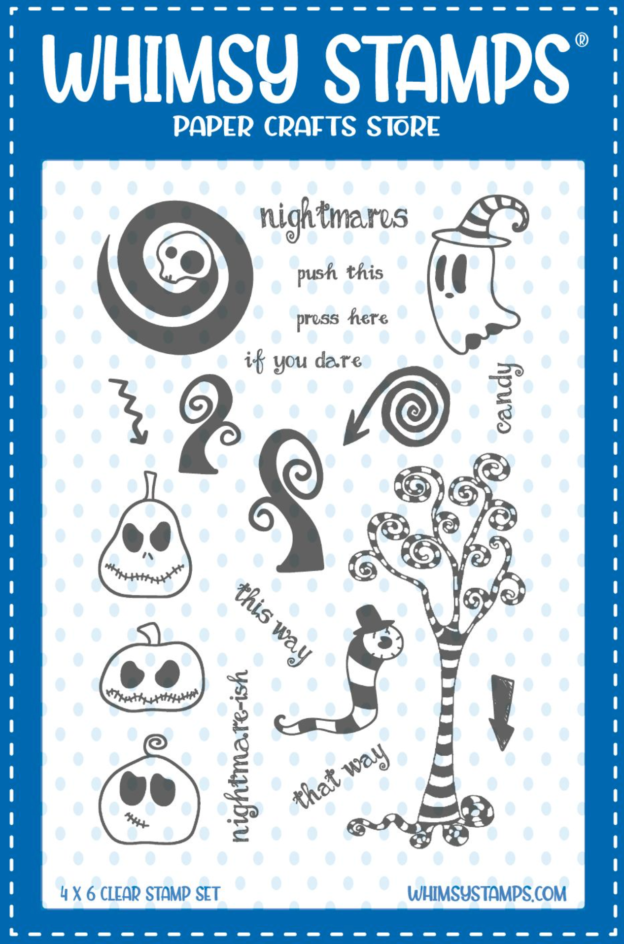 Circles, Circles, Circles Clear Stamps– Whimsy Stamps