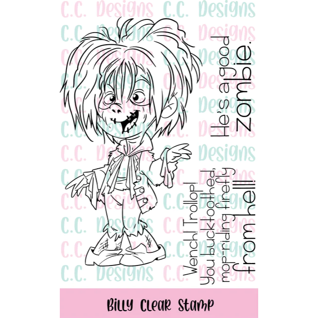 C.C. Designs Billy Clear Stamp Set ccd-0338