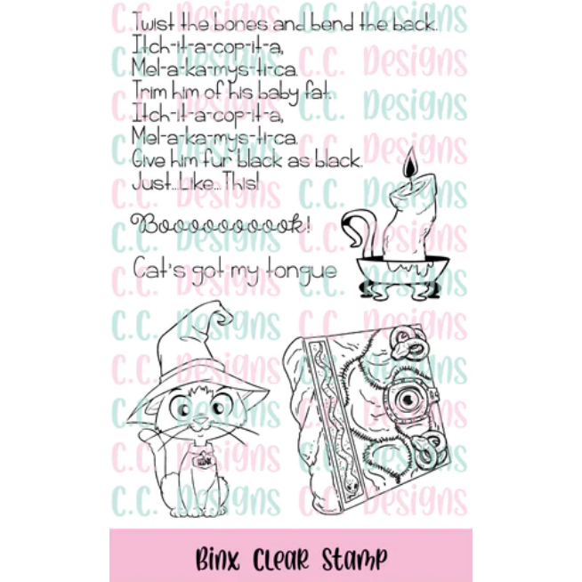 KI Memories - Clear Acrylic Stamp Set with Stamp Block 