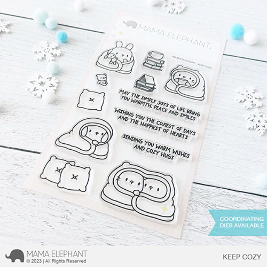 Mama Elephant Clear Stamps Keep Cozy