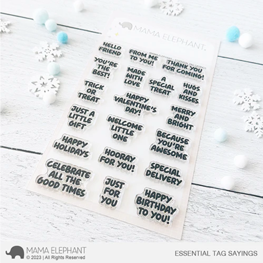 Spellbinders - Card Shoppe Essentials Collection - White Foam