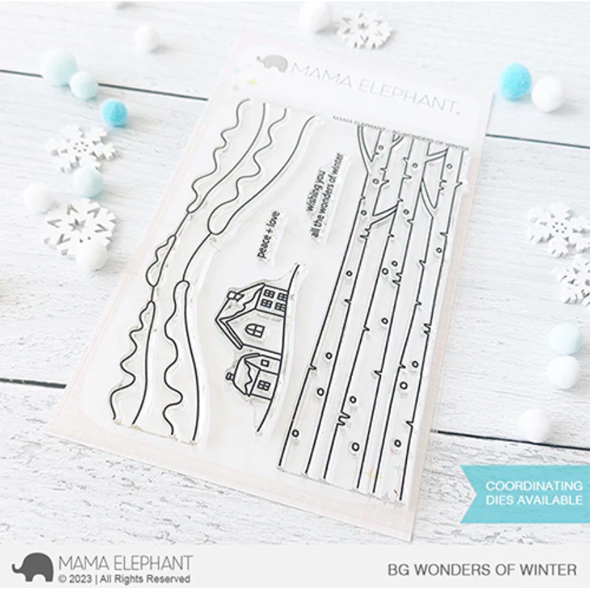 Mama Elephant Clear Stamps BG Wonders Of Winter