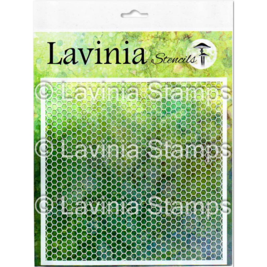 Lavinia Stamps Honeycomb Stencil st043