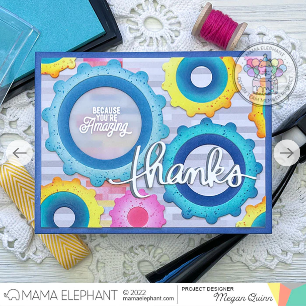 Mama Elephant BOBA SHAKER COMBO Creative Cuts Steel Dies