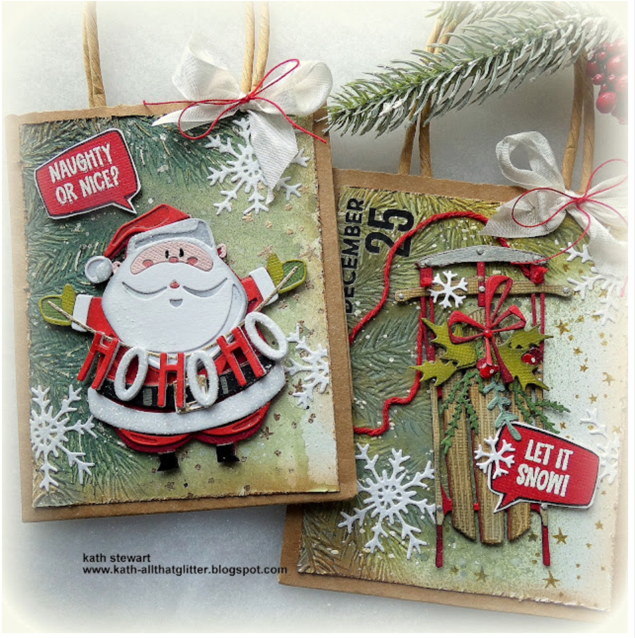 Tim Holtz Cling Rubber Stamps FESTIVE OVERLAY CMS357 – Simon Says