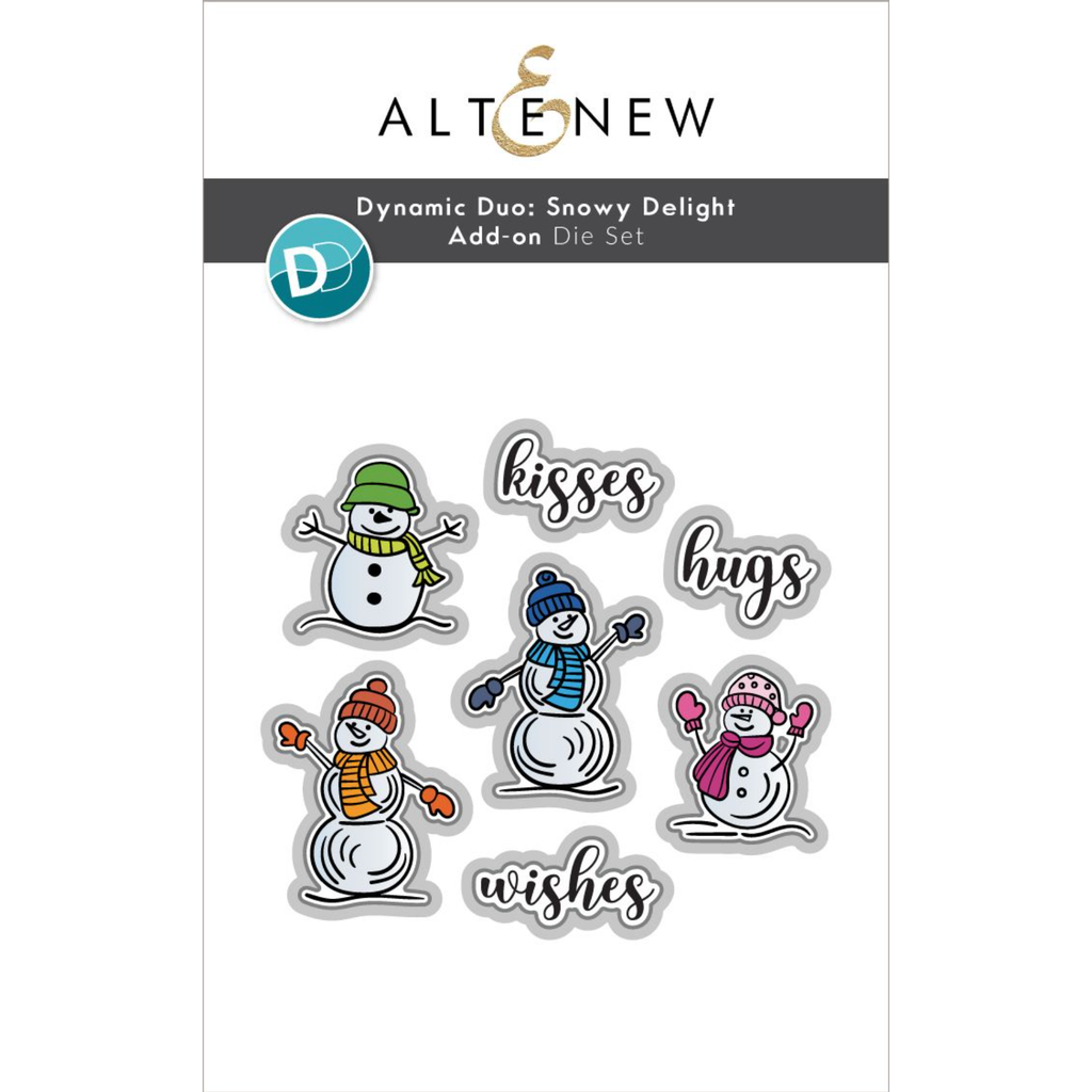 Altenew Dynamic Duo Snowy Delight Add-On Dies alt8195