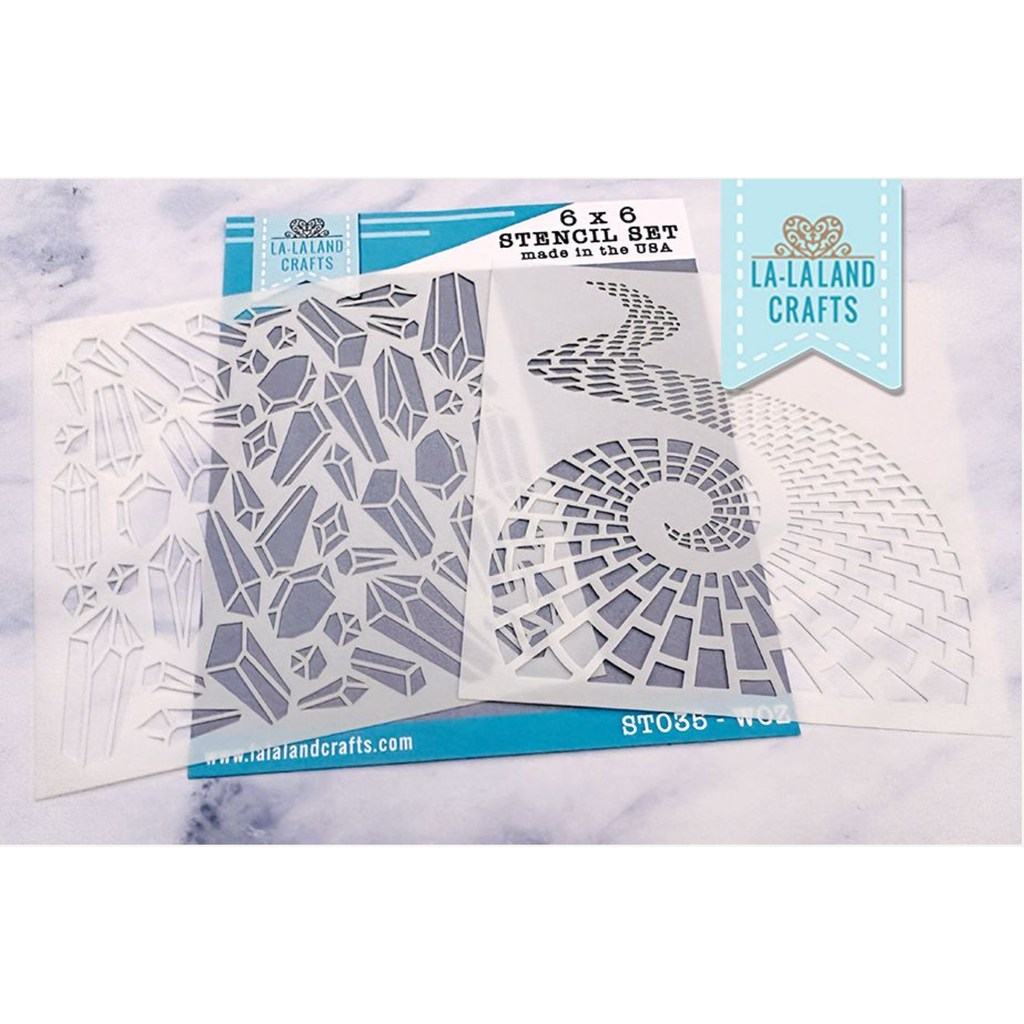 La-La Land Crafts WOZ Stencil Set st035