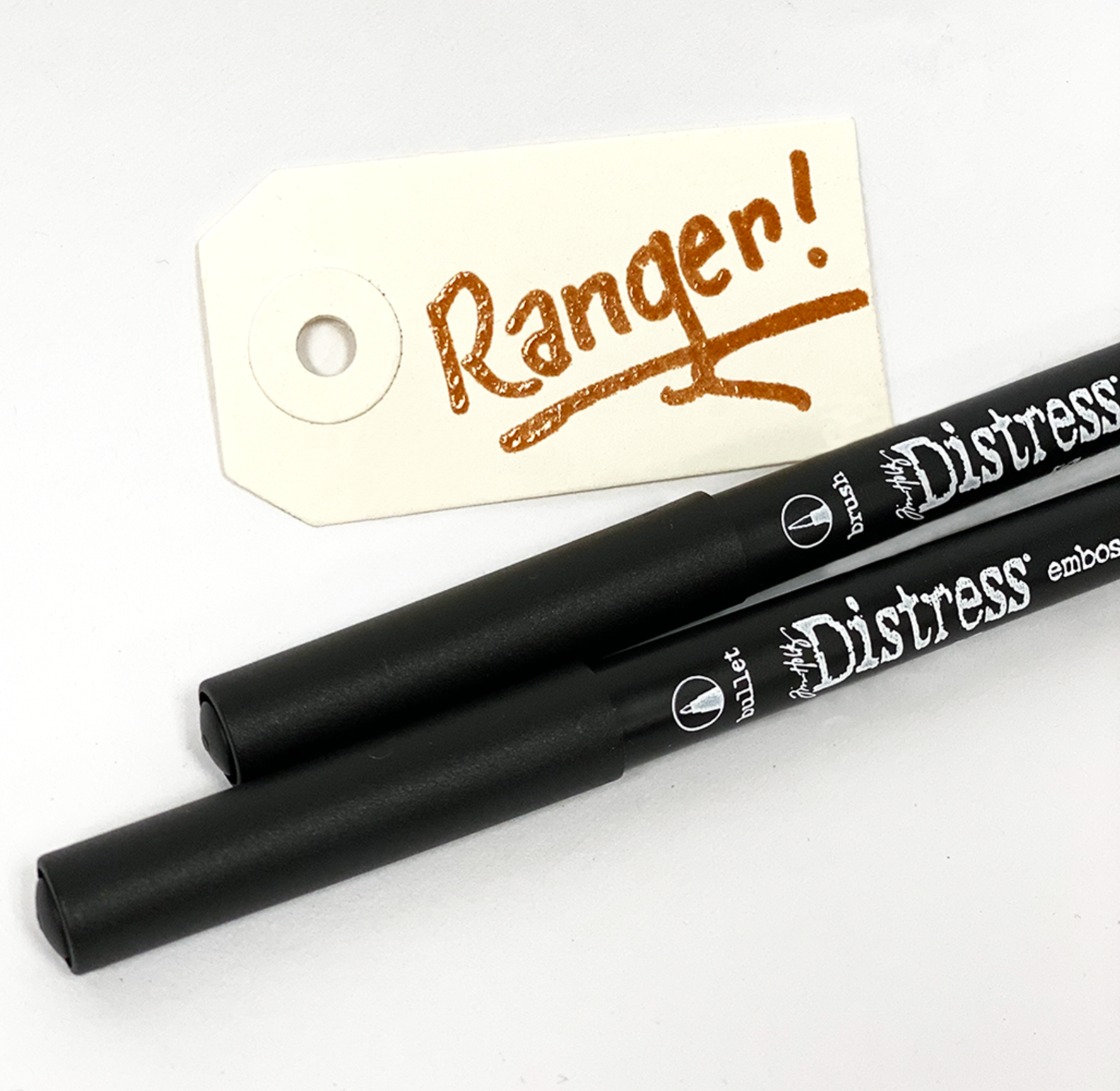Tim Holtz Distress Embossing Ink Pad Plus Refill Ranger Set