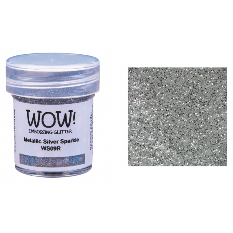 Wow! Embossing Powder - Polished Silver