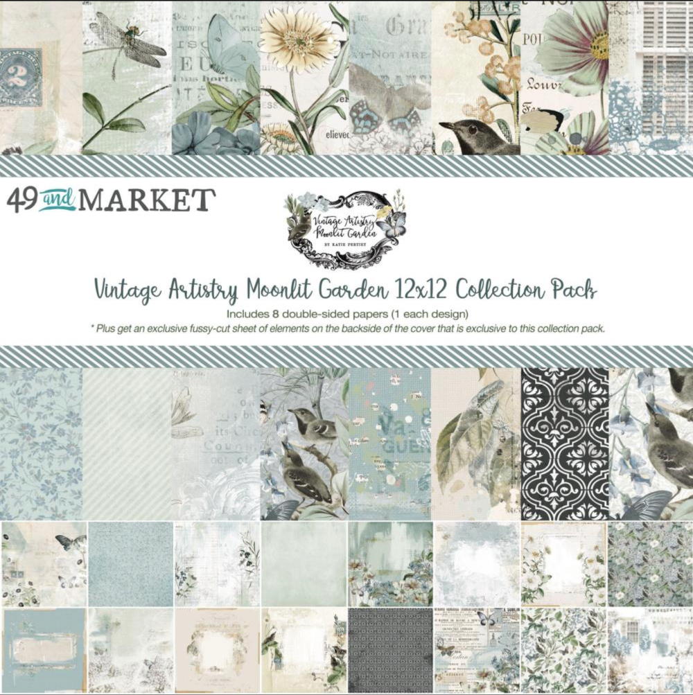 49 and Market Collection Pack 12x12 - Spectrum Gardenia Classics