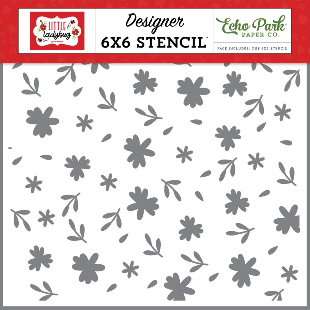 Echo Park Gorgeous Garden 6 x 6 Stencil llb347033