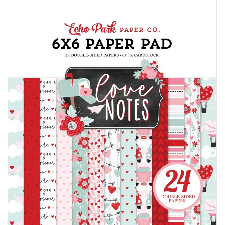 Craft Perfect Blue Blossom Patterned Paper Pack 6x6 Double Sided