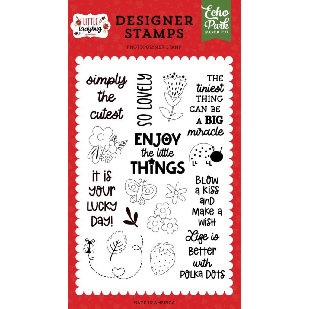 Echo Park Simply The Cutest Clear Stamps llb347043