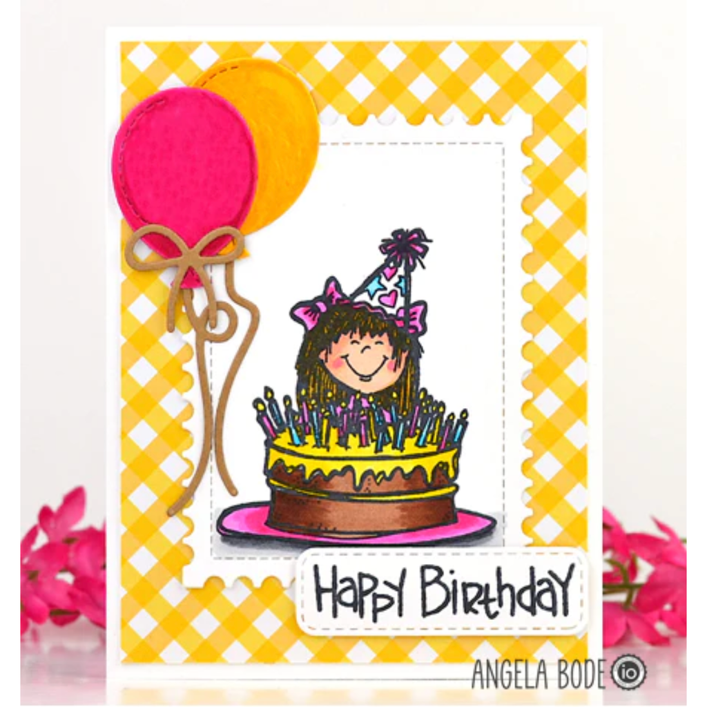 Impression Obsession Clear Stamps Celebrating You cl1234 happy birthday