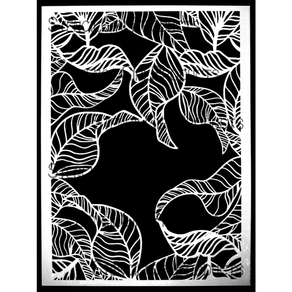 StencilGirl Leafy Garden Stencil ll1009