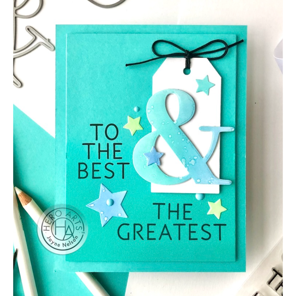 Hero Arts Fancy Cuts Dies Letter Letter S-V df169 to the best