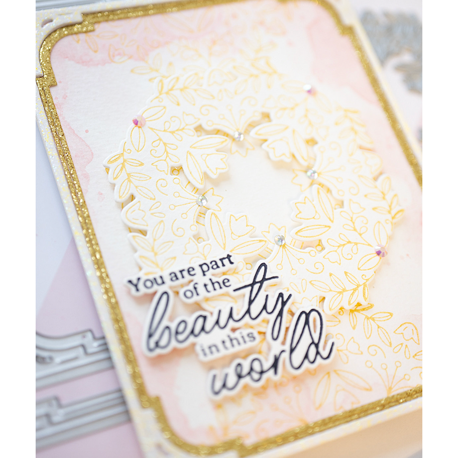 Glitter Cardstock Gold