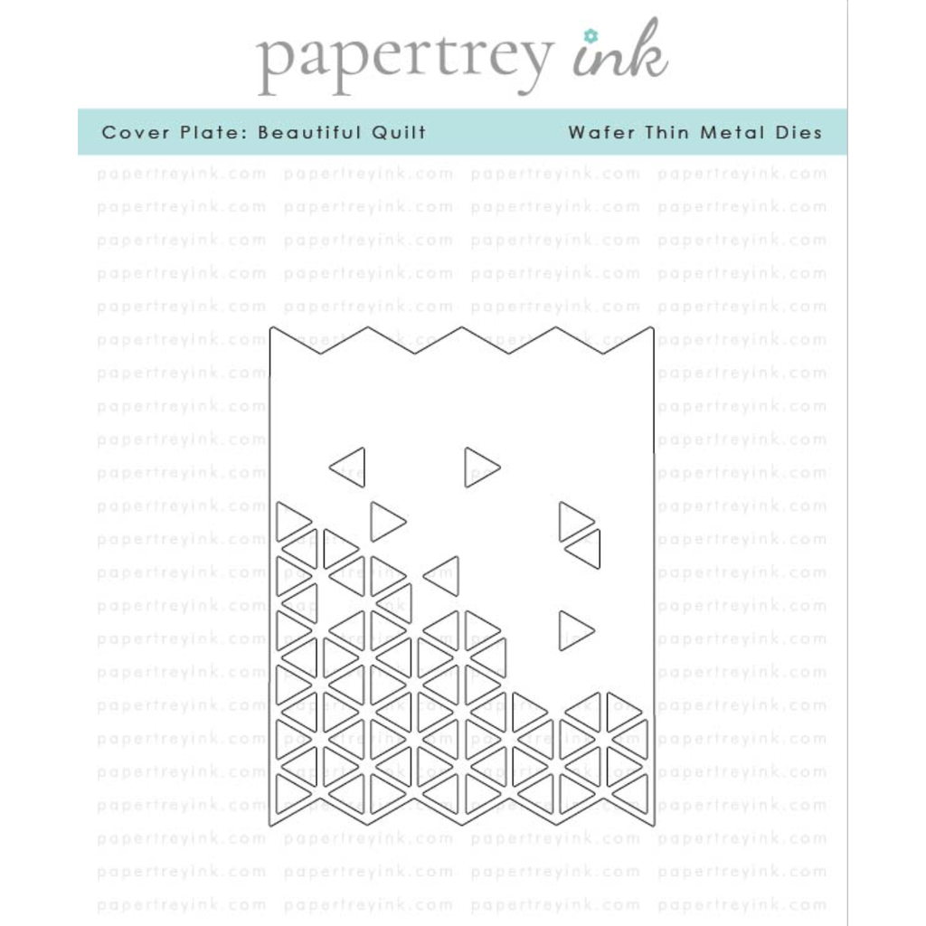 Papertrey Ink Cover Plate Beautiful Quilt Die pti-0739