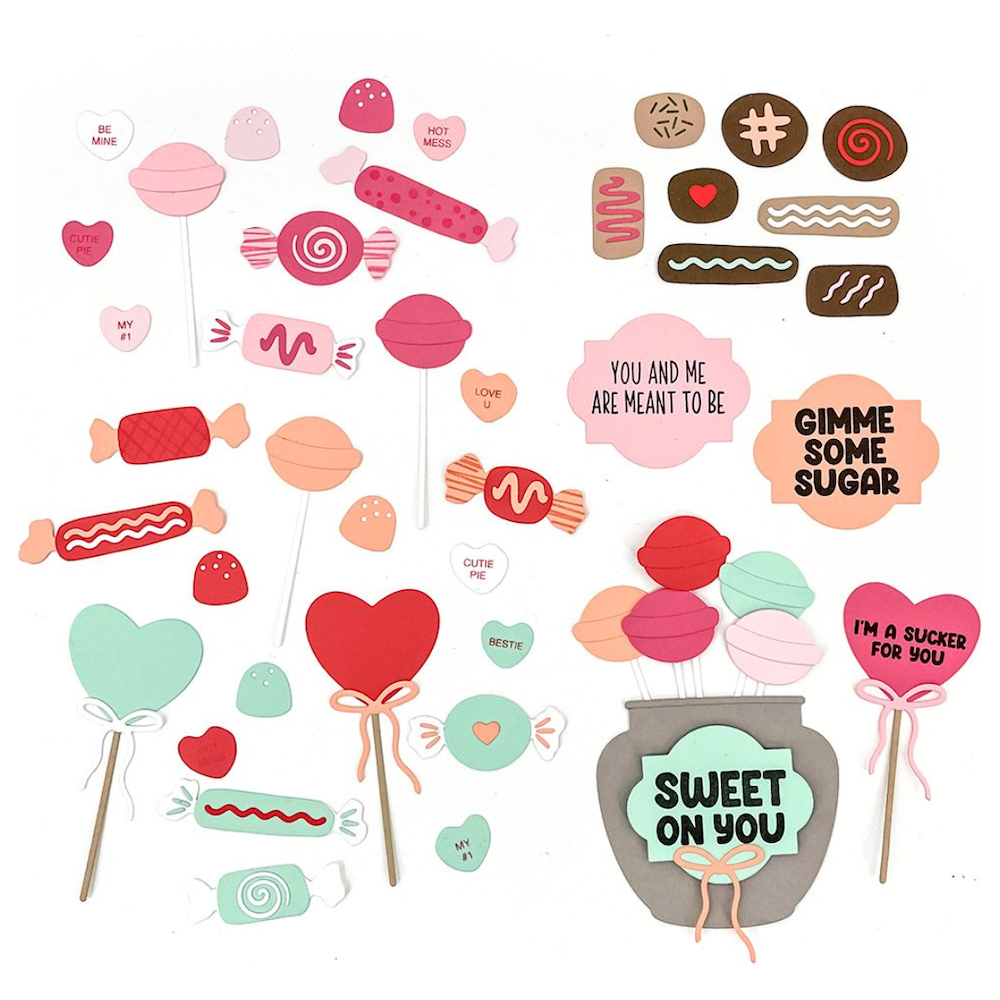 Concord & 9th Sweet On You Stamp and Die Bundle prodcut