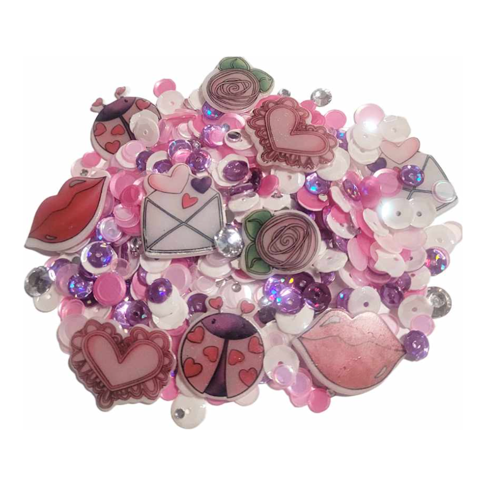 Sweet November Stamps My Sweet Valentine Sequin Mixes sns-sq-vd-03