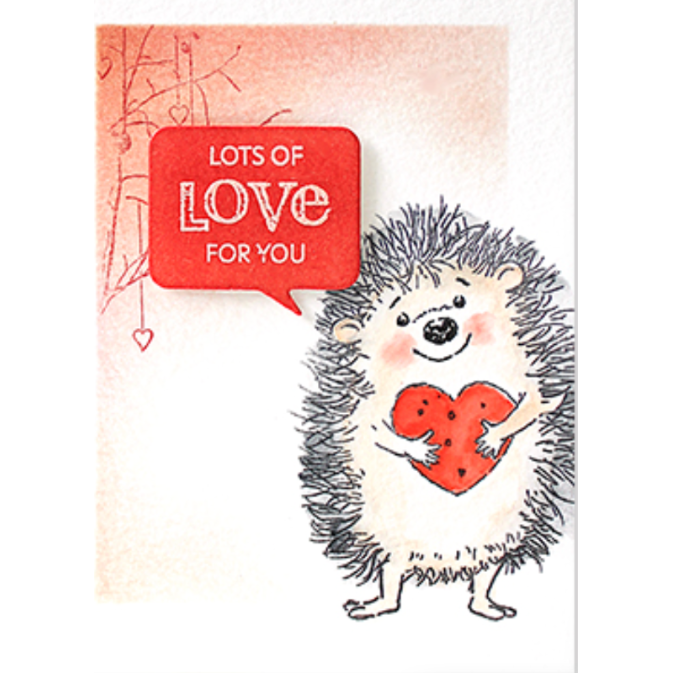 Penny Black Clear Stamps Smooch 31-027 lots of love