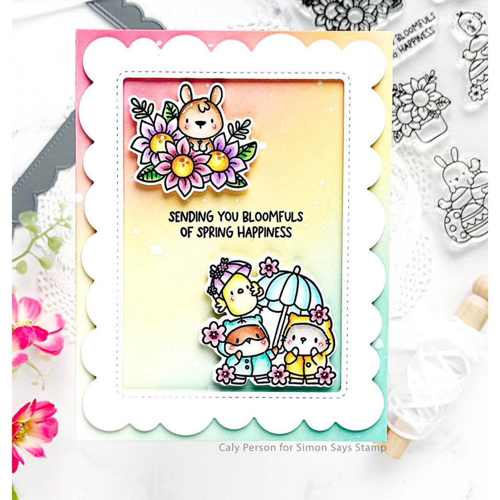 Mama Elephant Deliver Spring Happiness Creative Cuts Steel Dies pretty flowers | color-code:ALT01