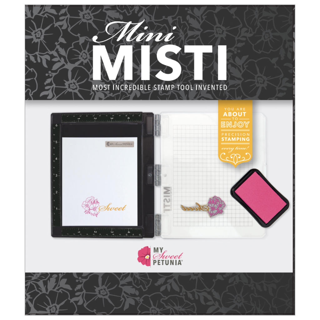 MISTI Mini Black Precision Stamper Stamping Tool Kit blkmini