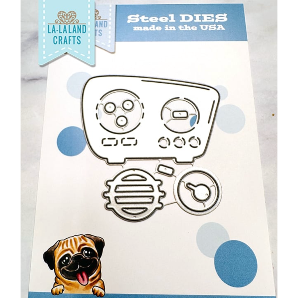 La-La Land Crafts Retro Radio Dies 8838