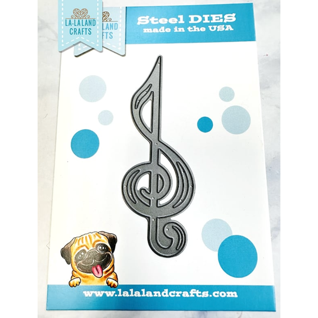 La-La Land Crafts Treble Clef Dies 8850