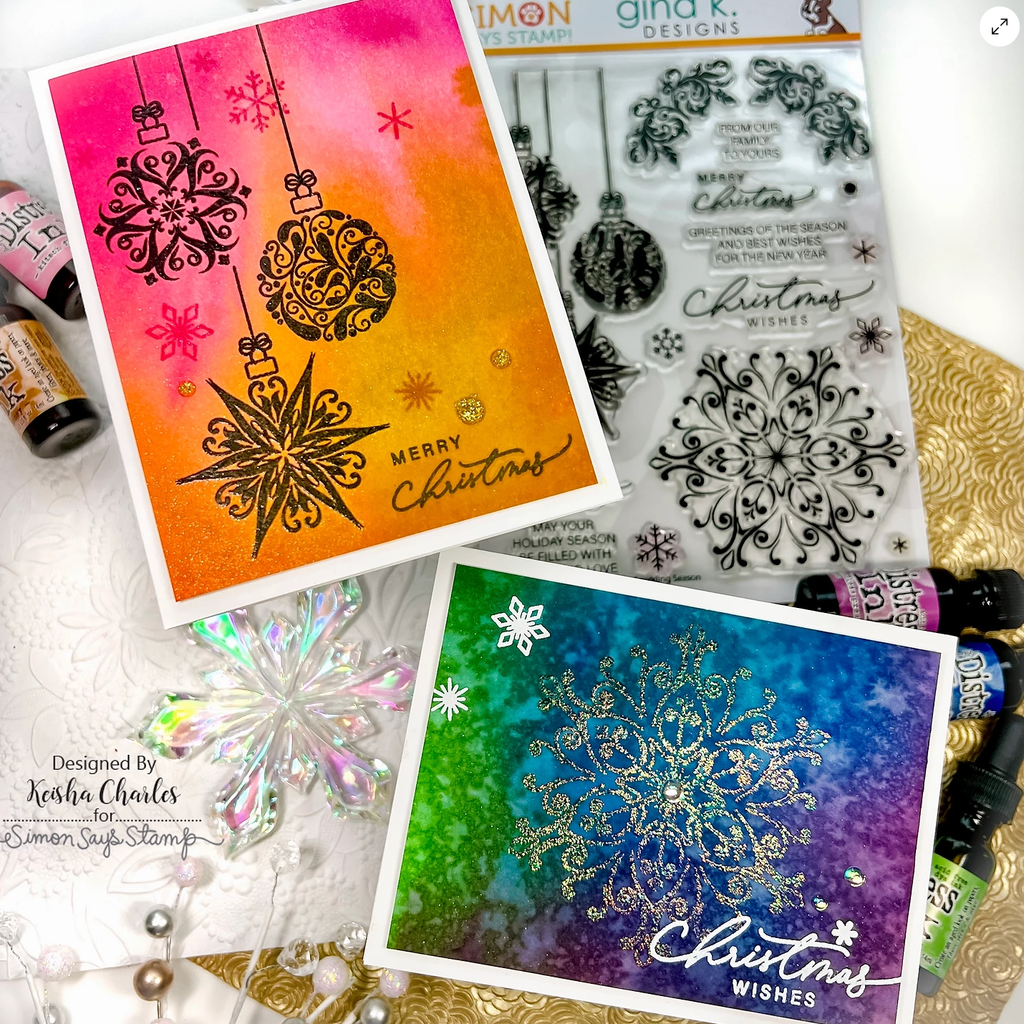 Tim Holtz Distress Reinker Bundle of 36 Holiday Cards | color-code:ALT01