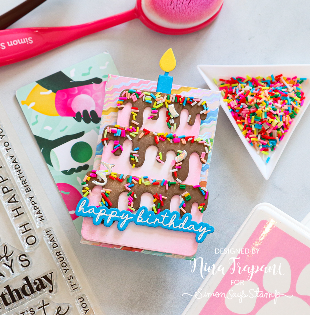 Art Impressions Birthday Cake Envelope Gift Card Holder Bundle Happy Birthday | color-code:ALT01