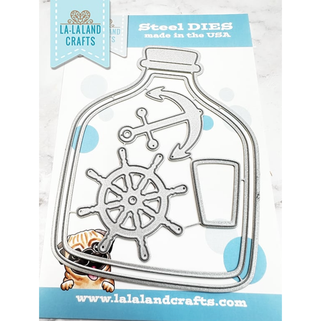 La-La Land Crafts Rum Bottle Dies 8881