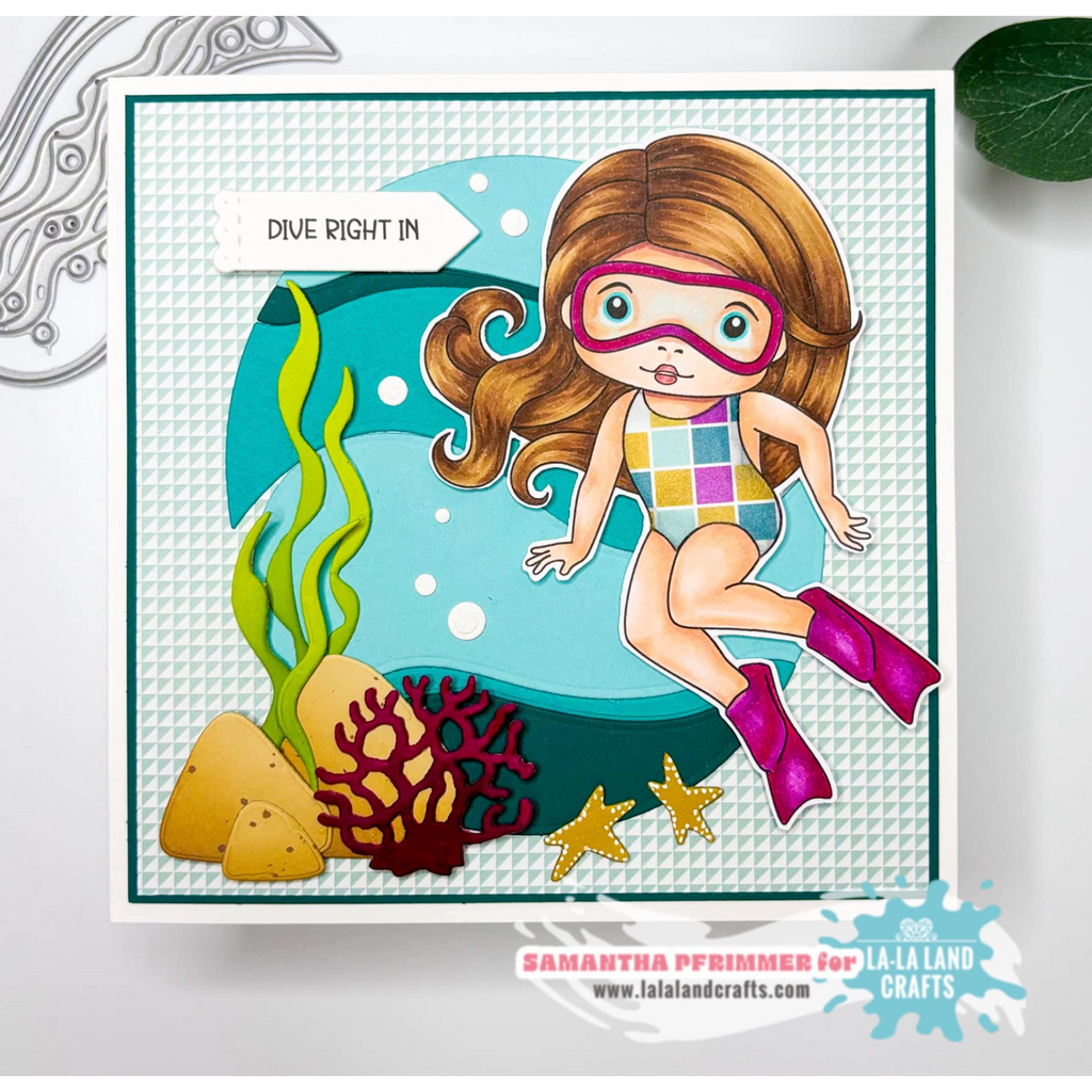 La-La Land Crafts Ocean Elements Dies 8876 dive in