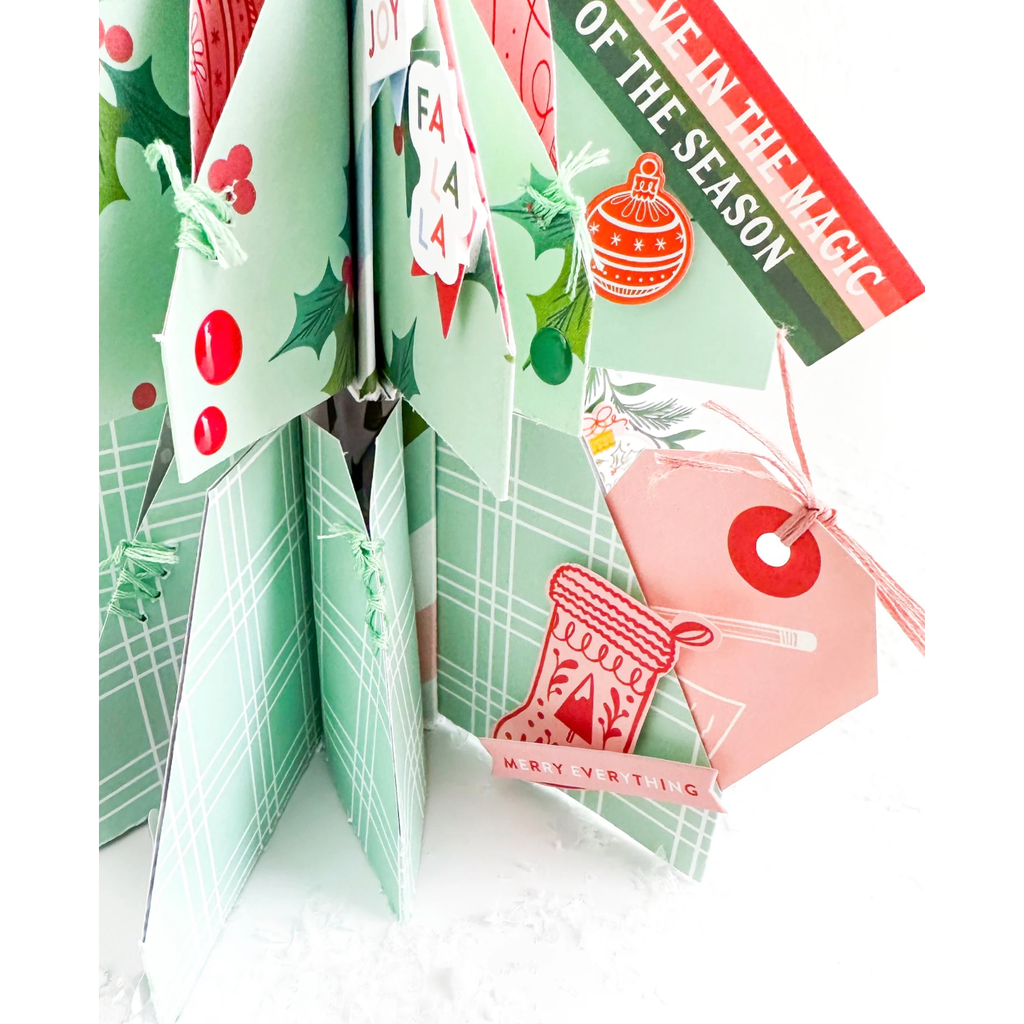 Pinkfresh Studio Holiday Dreams Ephemera Pack 214723* Christmas Tree Advent Calendar | color-code:ALT03