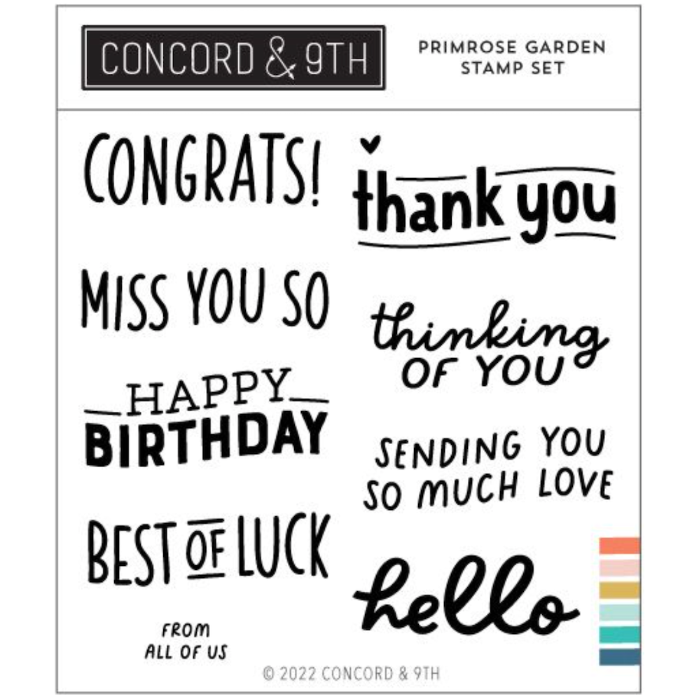 Concord & 9th Primrose Garden Bundle stamp