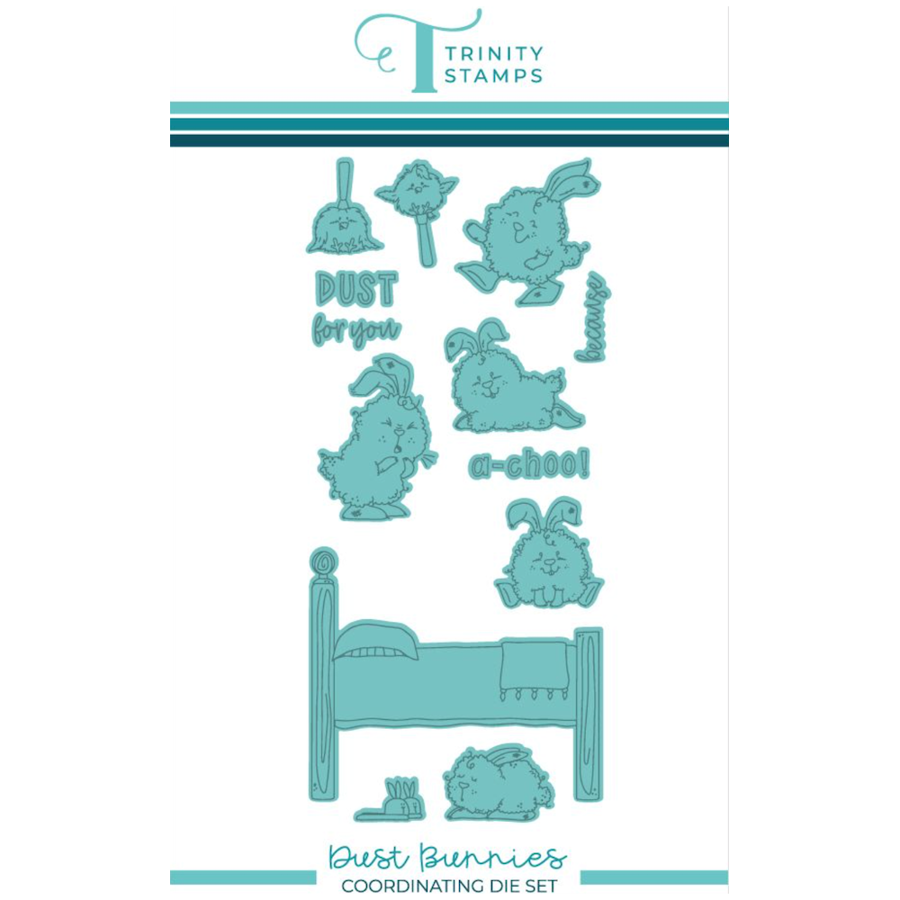 Trinity Stamps Dust Bunnies Die Set tmd-c033