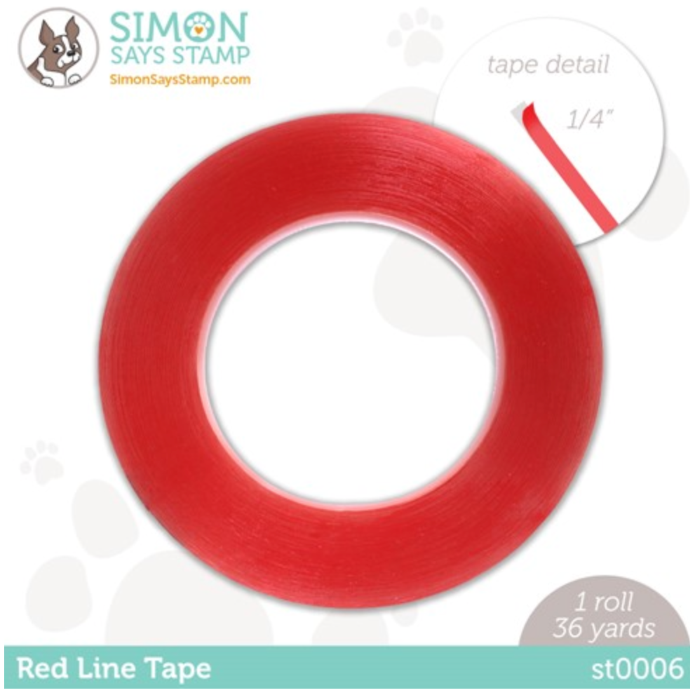 Tim Holtz Idea-ology Quote Seals and Red Tape 1/4 Bundle redline