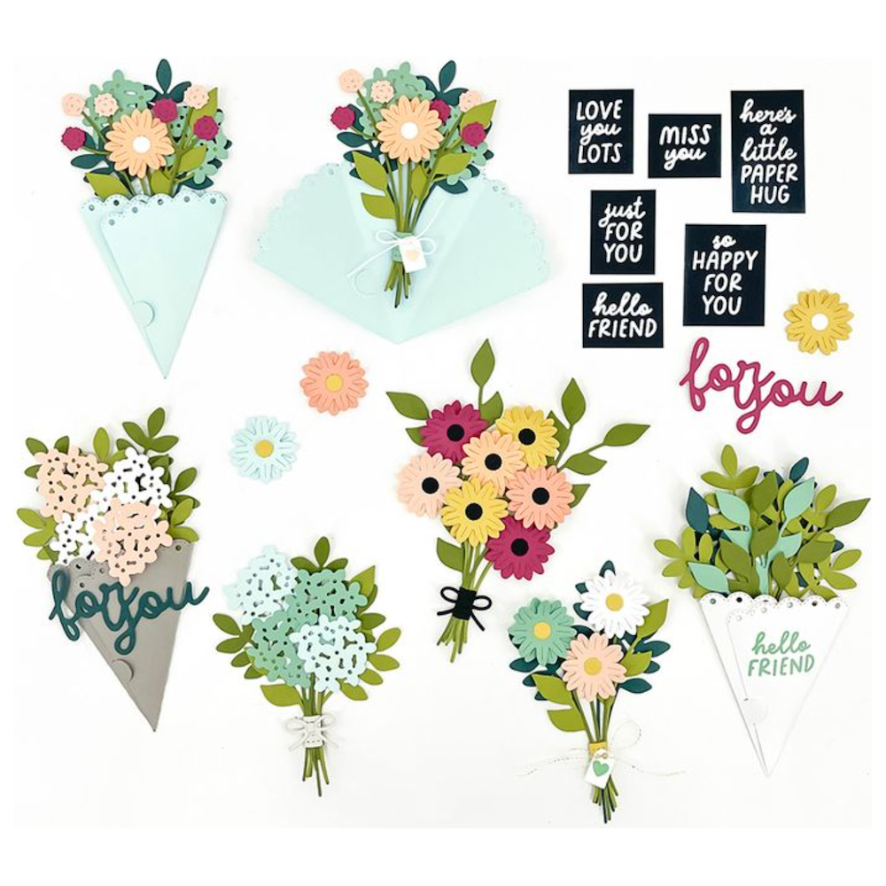 Concord & 9th Paper Bouquet Stamp and Die Bundle product