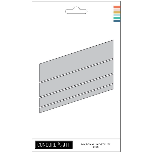 Concord & 9th Diagonal Shortcuts Die Set 12120