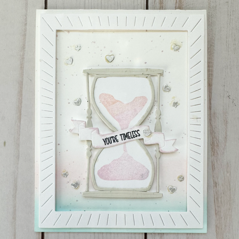 Avery Elle Timeless Clear Stamp Set st-24-20 pink