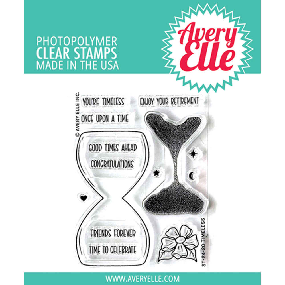 Avery Elle Timeless Clear Stamp Set st-24-20