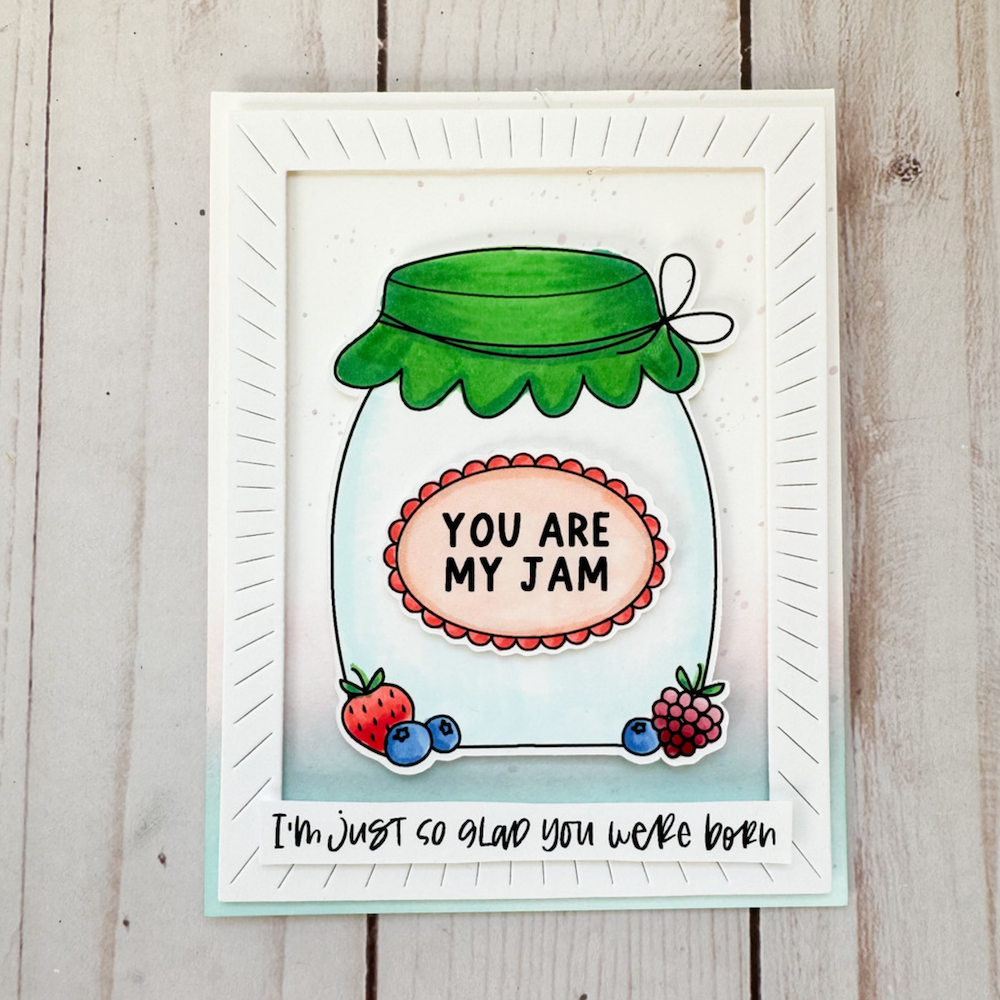 Avery Elle You Are My Jam Clear Stamp Set st-24-16 born